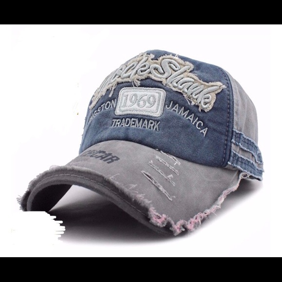 NWT Distressed Rock Shark 🦈 Cap - Picture 1 of 4